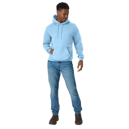 Hanes Mens P170 Athletic-sweatshirts, Light Blue, M UK