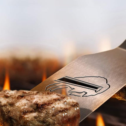 NFL Buffalo Bills Sportula, Heavy Duty Stainless Steel Grilling Spatula