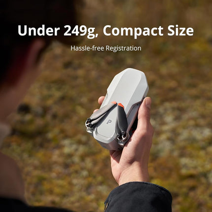 Potensic ATOM 2 Drone with Camera for Adults 4K HDR Video, 8K Photo, Under 249g, 3-Axis Gimbal, 10KM Transmission, AI Track, Vertical Shooting, AI Night Shot, QuickShots (ATOM2-96)