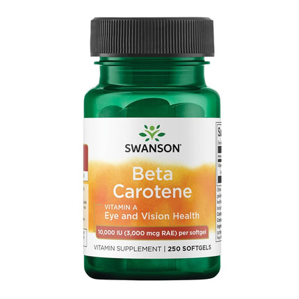 Swanson Beta-Carotene (Vitamin A) 10000 Iu (3000 m