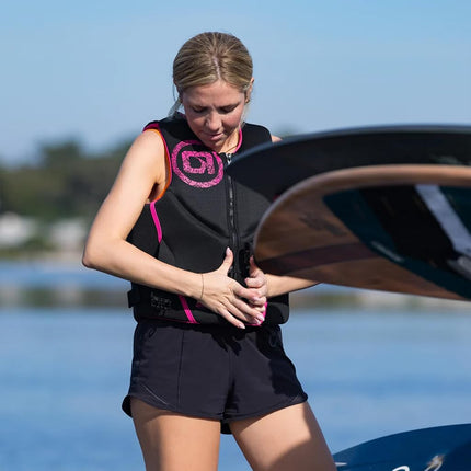 O'Brien Women's Traditional Neoprene USCGA Life Jacket, Pink, Medium