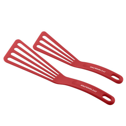 Rachael Ray Nylon Nonstick Tools Set, Red, 6-Piece, Tools and Gadgets