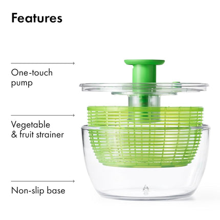 OXO Good Grips Salad Spinner,Green, Large