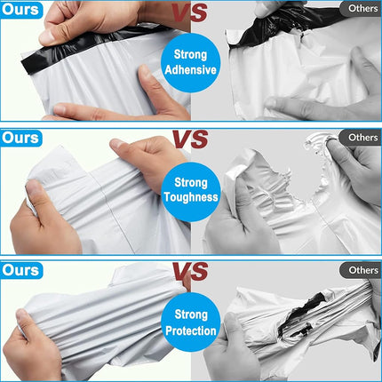 Axidou Poly Mailers 9x12 Inch 1000 Pack, Large Waterproof and Tear Resistant Self Sealing Envelopes, Shipping Bags for Small Business, Package Bags, Shipping Supplies