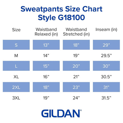 Gildan Adult Fleece Elastic Bottom Sweatpants with Pockets, Style G18100, Dark Heather, XXL
