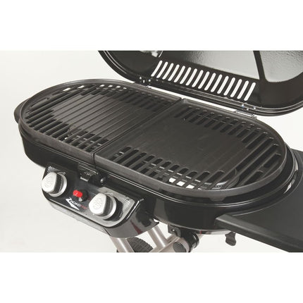 Coleman Swaptop RoadTrip Grills Full-Size Cast Iron Griddle & Grill Grate, Easy-To-Clean Cast Iron, Durable & Versatile, Ideal for Camping, Tailgating, & Home Use, 142 Sq. In. Cooking Area