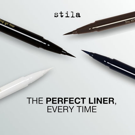 Stila Cosmetics Stila Stay All Day Waterproof Liquid Eye Liner Micro Tip - Intense Black by Stila for Women - 0.016 oz Eyeliner, 0.47 millilitre