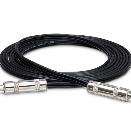 Câble Zip Hosa SKZ-675, 22,86 m, Jack 6,35 mm TS vers Jack 6,35 mm TS, Noir