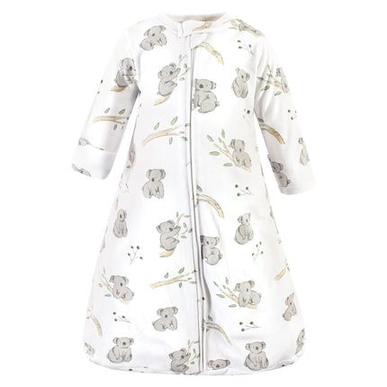 Hudson Baby BabyCotton Long-Sleeve Wearable Sleeping Bag, Sack, Blanket, Cuddly Koala Long Sleeve, 18-24 Months