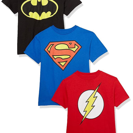 DC Comics Kids' Batman, Superman, The Flash 3 Pack