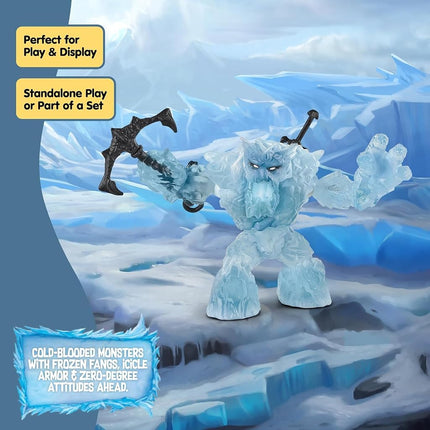 Schleich Eldrador - Ice Giant Toy Figurine - Kids Ages 7+ | 70146