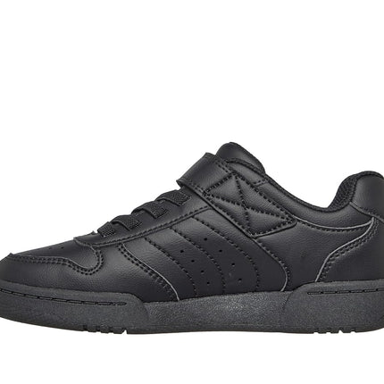Skechers Boys' Quick Street Trainer, Black, 1.5 UK Child