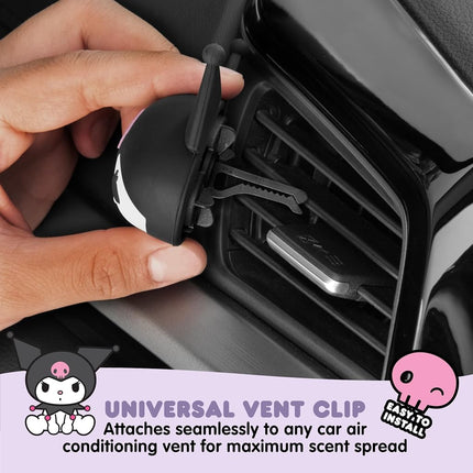Sanrio Kuromi Car Air Freshener for Cars Trucks SUVs, Hello Kitty and Friends Cute Car Accessories f