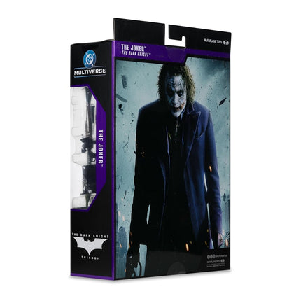 McFarlane DC Multiverse The Joker (The Dark Knight) 7in Action Figure (Deluxe Theatrical Edition) Toys