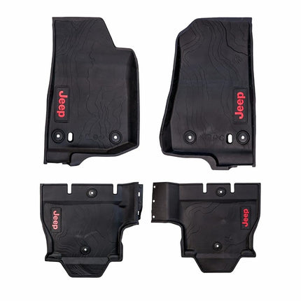 2018 New Jeep Wrangler JL 4-Door All Weather Floor Mats