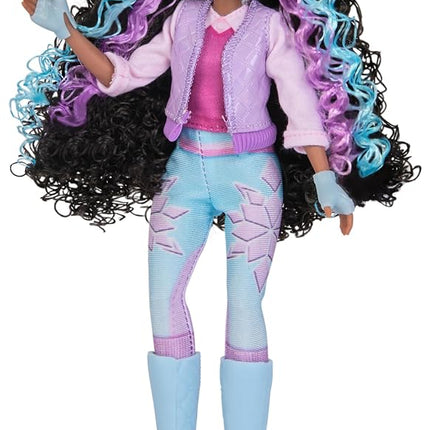 Unicorn Academy, Layla Doll with Highlighted Hair, 5 Fashion Accessories and Hair Styling Tool, 24cm, Dolls and Unicorn Toys for Girls Aged 4 and up