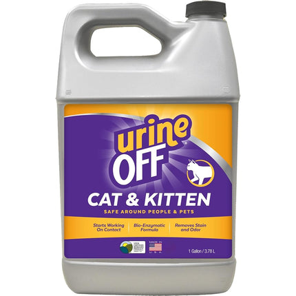 Urine Off Cat and Kitten Odour and Stain Remover 3.78 Litre Refill
