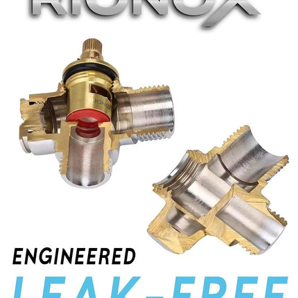 Rionox Handheld Bidet Sprayer Kit - Adjustable Water Pressure Jet for Toilet, Bidet for Toilet, Easy Installation, Quality Stainless Steel, Durable Internals, Leakproof Design (Gold)