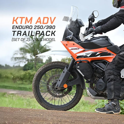 ViaTerra KTM ADV/Enduro 250/390 Motorcycle Trail Pack Set of 2 (2025 Model)