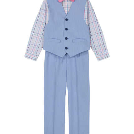 Izod Boy's 4-Piece Set with Collared Dress Shirt, 