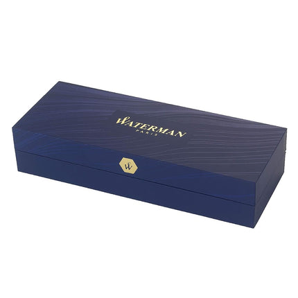 Waterman Expert Fountain Pen | Gloss Black with 23k Gold Trim | Fine Nib | Gift Box