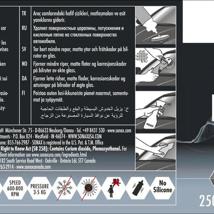 SONAX PROFILINE GlassPolish (250 ml)