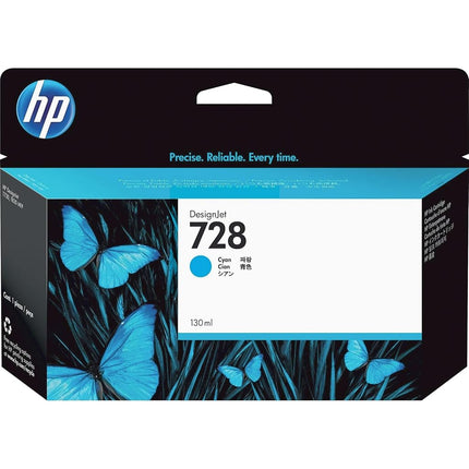 HP 728 Cyan Original Ink Cartridge
