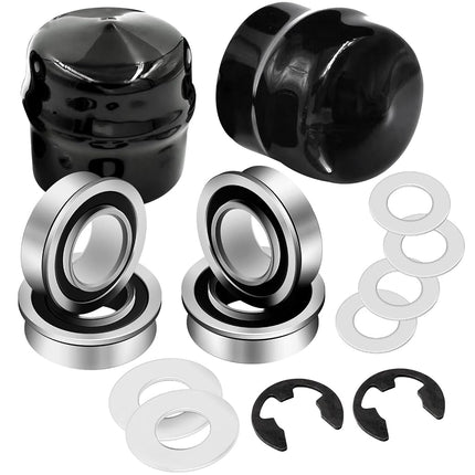 9040H Front Wheel Bushing to Bearing Conversion Kit Compatible with Craftsman, Poulan, Husqvarna, Jonsered, Murray Lawn Mower Fits 532009040, 532124959, 91334, 491334MA, 5920H, 9040HR, 9040N