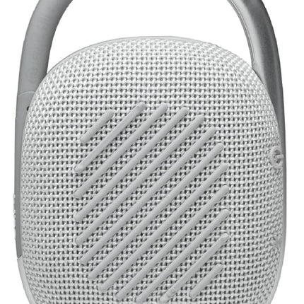 JBL Paquete de 2 altavoces Bluetooth de audio inalámbricos resistentes al agua Clip 4 (blanco)