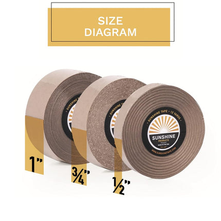 Daily Wear Hair System Tape Roll - 1522 3M Wig Tape - Hypoallergenic, Gentle on Skin - 1-7 day Hold - 1" x 36yds