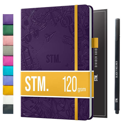A5 Bullet Dotted Journal Notebook by STM | Thick B
