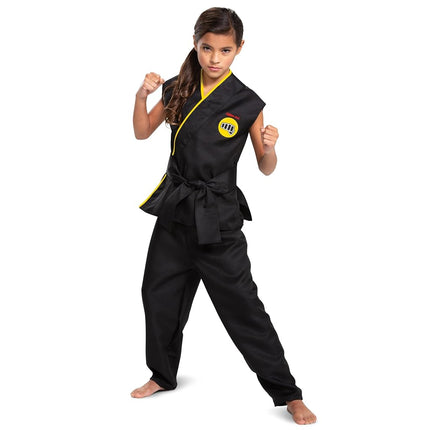 Disguise Official Premium Cobra Kai Costume Kids, Karate Kid Costume, Karate Suit Fancy Dress Up Outfit for Children World Book Day Costumes for Boys 7-8 Years