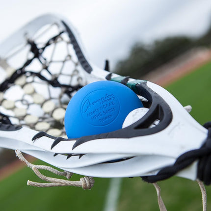 Champion Sports Official Lacrosse Balls (Blue, Pack of 12)