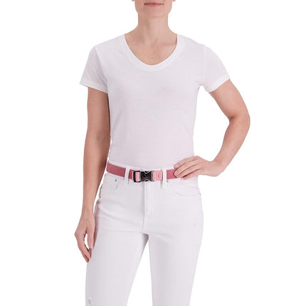 Dickies Women's Speed Clip Buckle Belt, Pink Cord, S-M