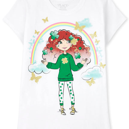 The Children's Place Girls' Short Sleeve Graphic T