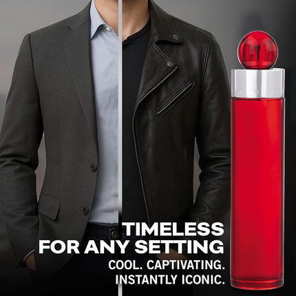 Perry Ellis 360 Red Eau de Toilette for Men, 200ml, 6.8 fl oz (12.3899.77)
