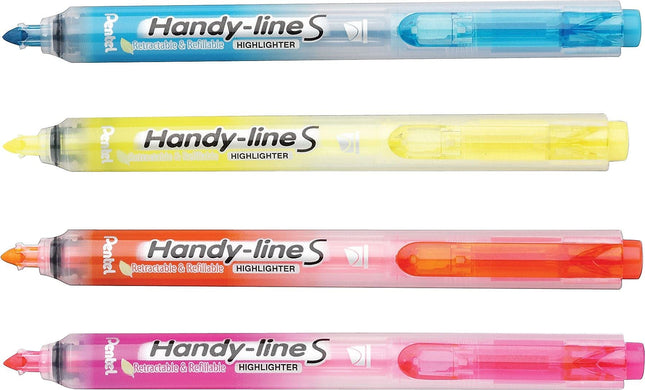Pentel Handy-line S Retractable Highlighter, Chise