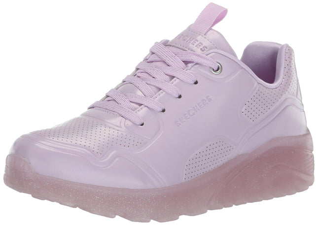 Skechers Girl's Uno Ice-Prism Luxe Sneaker, Lilac,