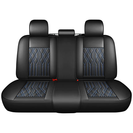 Huidasource Leather Back Row Seat Covers, Waterpro