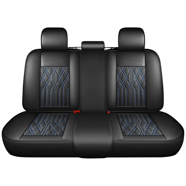 Huidasource Leather Back Row Seat Covers, Waterpro