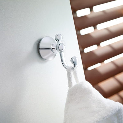 Moen YB5203CH Gancho para bata Wynford, Cromado