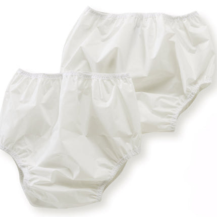 Gerber Baby 2-Pack Waterproof Pant, Solid White, 2