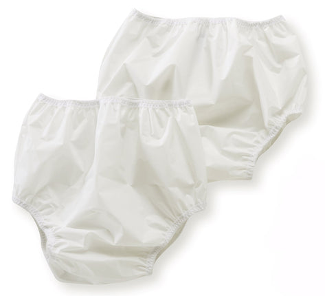 Gerber Baby 2-Pack Waterproof Pant, Solid White, 2