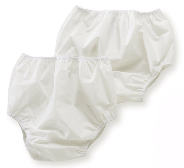 Gerber Baby 2-Pack Waterproof Pant, Solid White, 2