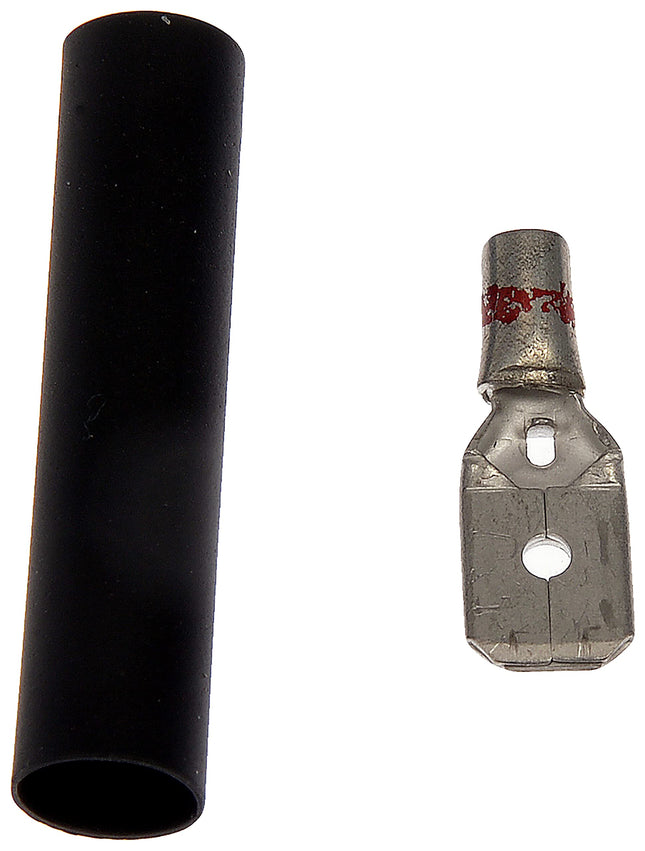 Dorman 95400 Desconexión macho de calibre 22-18 de 0.25 pulgadas, rojo, paquete de 20