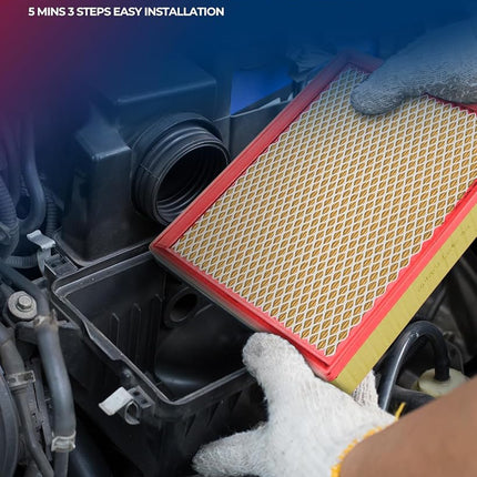 KAX Engine Air Filter for CA10234 Nissan, INFINITI, Chevrolet