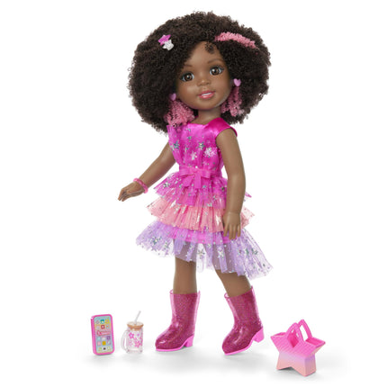 American Girl, AG Sisters Glitz & Glam Doll Clothes Fashion Set for 14.5" Dolls 7 Pieces for Ages 4+