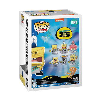 Funko POP! Plush: SpongeBob SquarePants - SpongeBob with Pizza