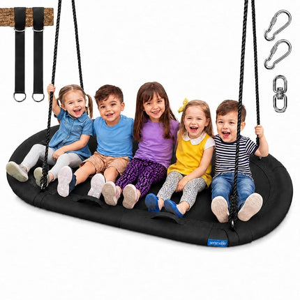 SereneLife Tree Swing for Kids, 67" Outdoor Swing 
