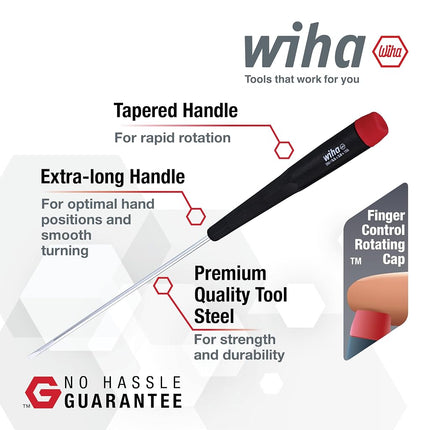 Wiha 26192 Slotted and Phillips Screwdriver Set, 5 Piece